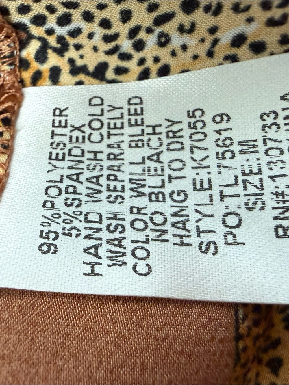 NWT Umgee Leopard Print Tunic Dress Roll Tab Sleeves - Picture 9 of 9